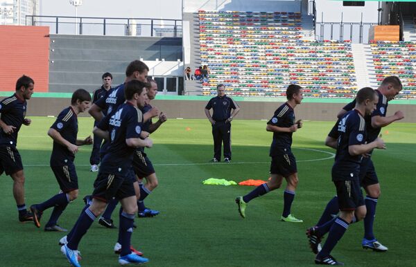 After the friendly with Iran, Russia will next take on Armenia in the 2012 Euro qualifier on March 26 in Yerevan. - Sputnik International