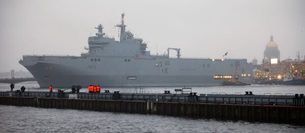 Russian Deputy Navy Commander Vice Admiral Alexander Fedotenkov has been chosen to take charge of transferring the first Mistral-class helicopter carrier, the Vladivostok. Russian Deputy Navy Commander Vice Admiral Alexander Fedotenkov has been chosen to take charge of transferring the first Mistral-class helicopter carrier, the Vladivostok. - Sputnik International