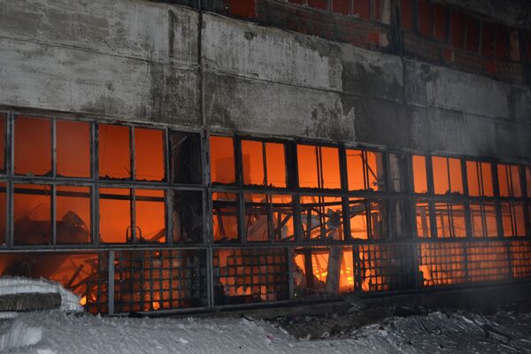 Urals depot fire death toll rises to 12 - Sputnik International