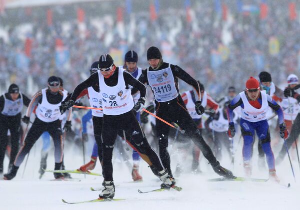 Russian Ski Run 2011 - Sputnik International