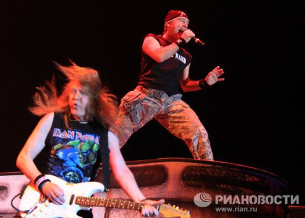 Iron Maiden’s ‘Final Frontier’ in Moscow - Sputnik International