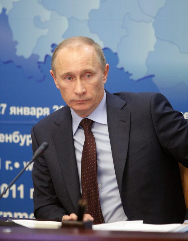 Russian Prime Minister Vladimir Putin - Sputnik International