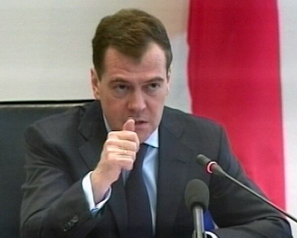 President Medvedev speaks on the impact of Arab revolutions on Russia - Sputnik International