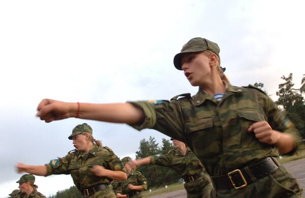 Women officers - Sputnik International