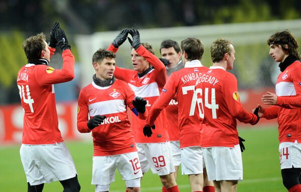 Spartak clinch Europa League progress with 1-1 draw in Moscow - Sputnik International