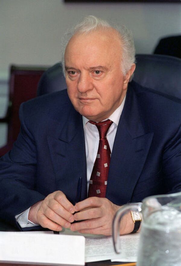 Former Georgian President Eduard Shevardnadze - Sputnik International