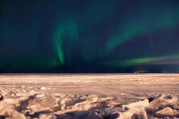 The Northern Lights paint the skies of Arkhangelsk - Sputnik International