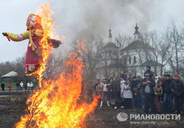 Maslenitsa festival marks the end of winter - Sputnik International