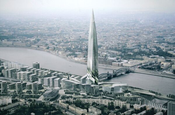 Gazprom may build Okhta tower in northern St. Petersburg - Sputnik International