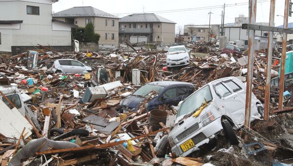 Последствия землетрясения в Японии - Sputnik International