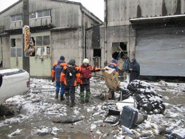 Russian rescuers to search 100 sq. km near Japan's Sendai by Friday - Sputnik International