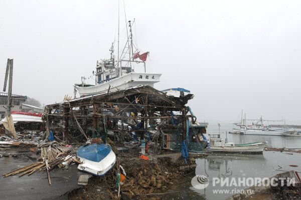 Sendai in ruins: Russian rescue team at work - Sputnik International