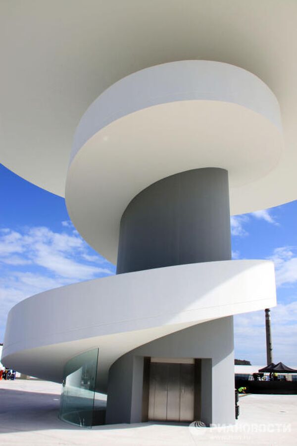 Oscar Niemeyer International Cultural Centre opens in Aviles in Spain - Sputnik International