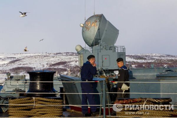 Russian Northern Fleet exercises in Barents Sea - Sputnik International
