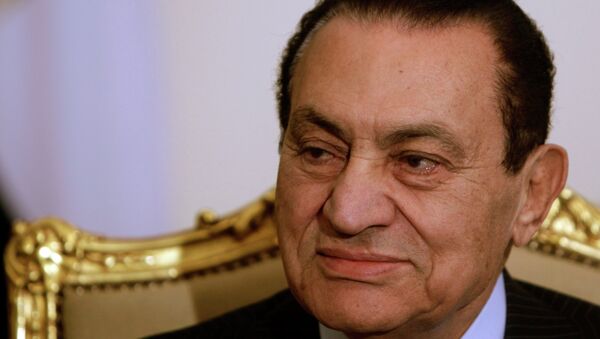 Former Egyptian president Hosni Mubarak - Sputnik International