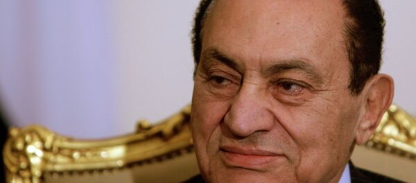 Former Egyptian president Hosni Mubarak Former Egyptian president Hosni Mubarak - Sputnik International