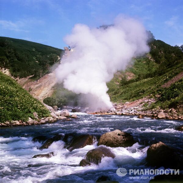Kamchatka unique Geyser Valley   - Sputnik International