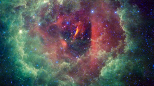 Туманность Розетка «глазами» телескопа WISE - Sputnik International