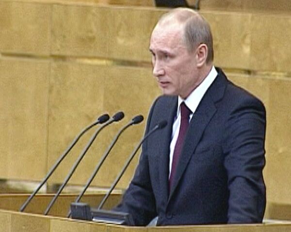 Russia avoided dramatic disruption during financial downturn, Putin says - Sputnik International