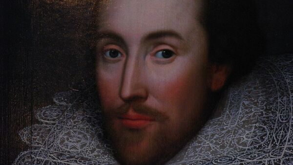 The only portrait of William Shakespeare known to have been made in his lifetime. - Sputnik International