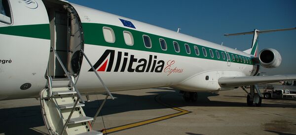 Nearly 60 flights were canceled in Rome's Fiumicino airport on Friday due to a strike by pilots and flight attendants of the Italian airline Alitalia. - Sputnik International