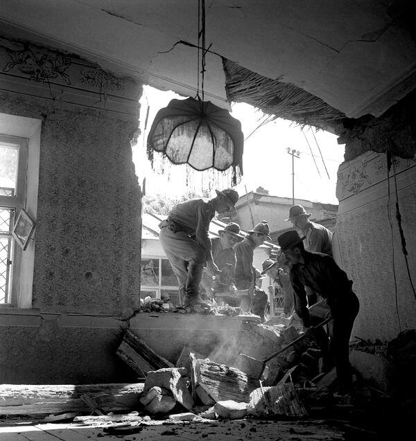 Tashkent after the April 1966 earthquake  - Sputnik International