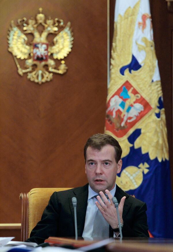 Russian President Dmitry Medvedev - Sputnik International