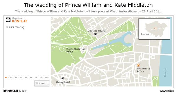 The wedding of Prince William and Kate Middleton - Sputnik International