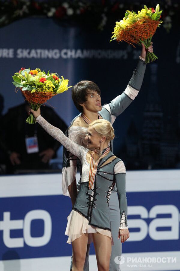 Russia wins its first medals at 2011 World Figure Skating Championships  - Sputnik International