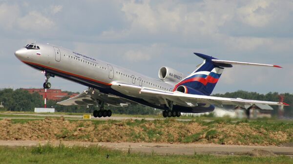 Passenger plane Tu-154 - Sputnik International