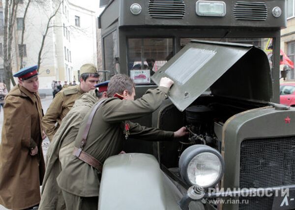 WWII military vehicle show in St. Petersburg - Sputnik International