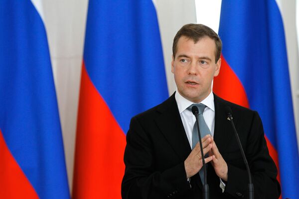 Russia, U.S. may agree on European missile shield by 2020 - Medvedev  - Sputnik International