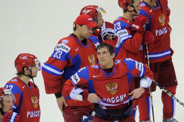 Russian hockey star Alexander Ovechkin (front) also praised the opponents - Sputnik International
