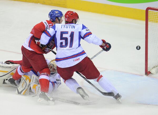Russia loses ice hockey worlds third place to Czech Republic - Sputnik International