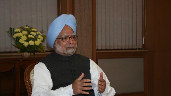 Indian Prime Minister Manmohan Singh - Sputnik International