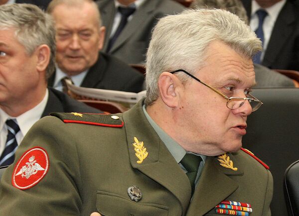 Deputy Chief of the Armed Forces' Main directorate Maj. Gen. Vaganov - Sputnik International