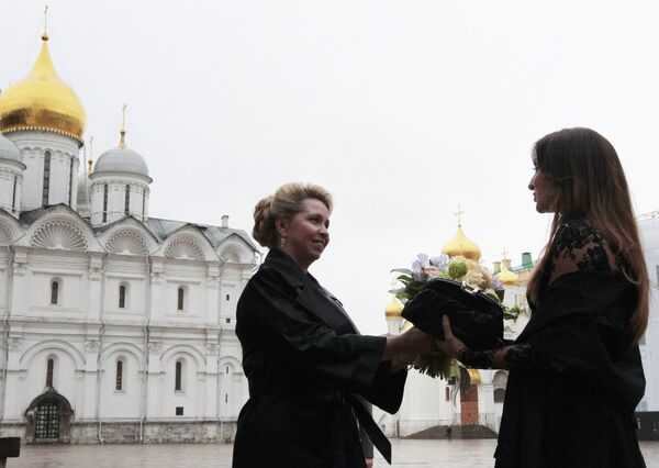 Svetlana Medvedev meets with Mehriban Aliyeva - Sputnik International