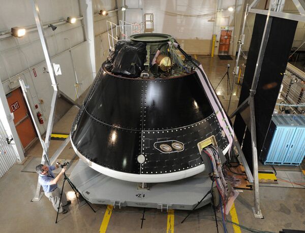 The Orion vehicle, which resembles the legendary Apollo spacecraft, was part of the Constellation program meant to return U.S. astronauts to the Moon and bring them to Mars. - Sputnik International