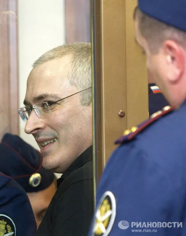 Khodorkovsky and Lebedev at the cassation appeal hearings in the Moscow City Court Khodorkovsky and Lebedev at the cassation appeal hearings in the Moscow City Court - Sputnik International