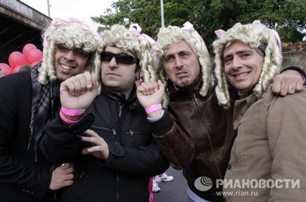 Parade of Glamorous Blondes in Riga - Sputnik International
