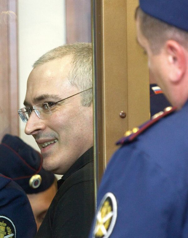  Khodorkovsky's return to the penal system follows an appeal against his sentence and a second trial in Moscow. - Sputnik International