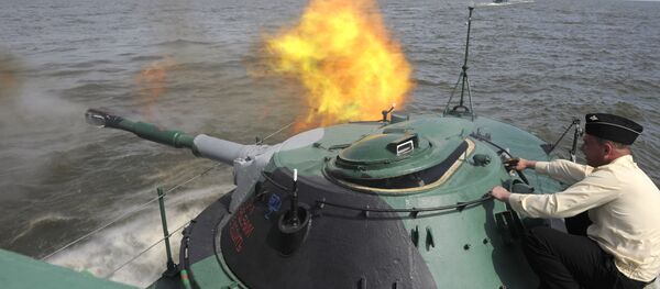 Exercise of Marine Corps battalion of Caspian Fleet Exercise of Marine Corps battalion of Caspian Fleet - Sputnik International