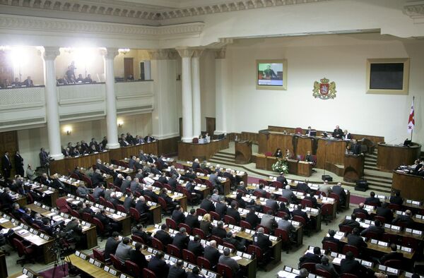 The Georgian parliament - Sputnik International