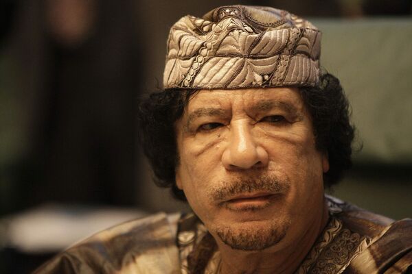 Libyan leader Muammar Gaddafi - Sputnik International