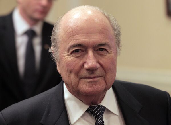Federation Internationale de Football Association (FIFA) President Joseph Blatter. - Sputnik International