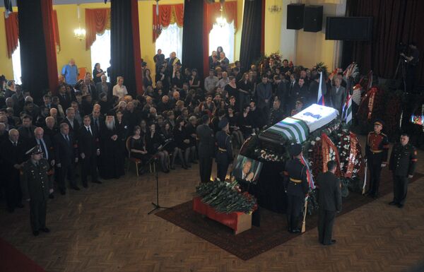 Mourning ceremony for Bagapsh - Sputnik International