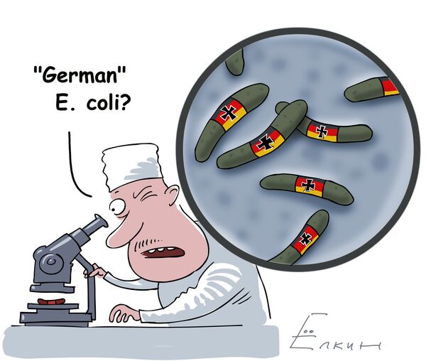 The “German” E. coli threat - Sputnik International