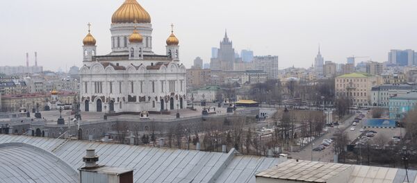 View of Cathedral of Christ the Savior - Sputnik International