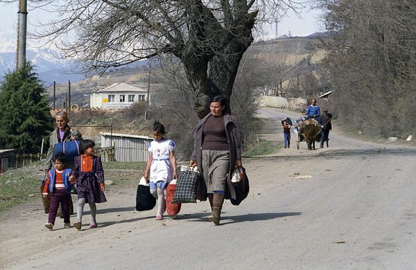 Refugees from Georgia's breakaway regions - Sputnik International