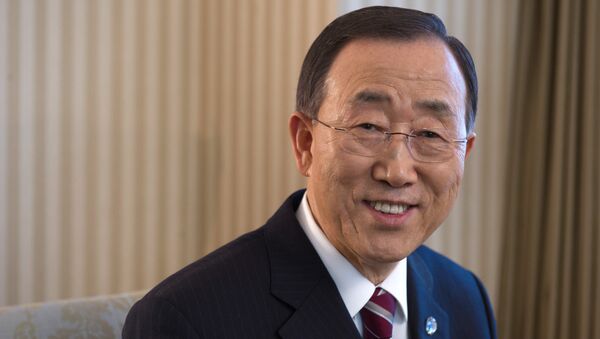UN Secretary General Ban Ki-Moon - Sputnik International